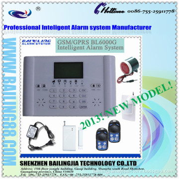 New Arrival Real Time Wireless GSM Alarm System with Multi Language (BL6000G) (BL-m-6000G)